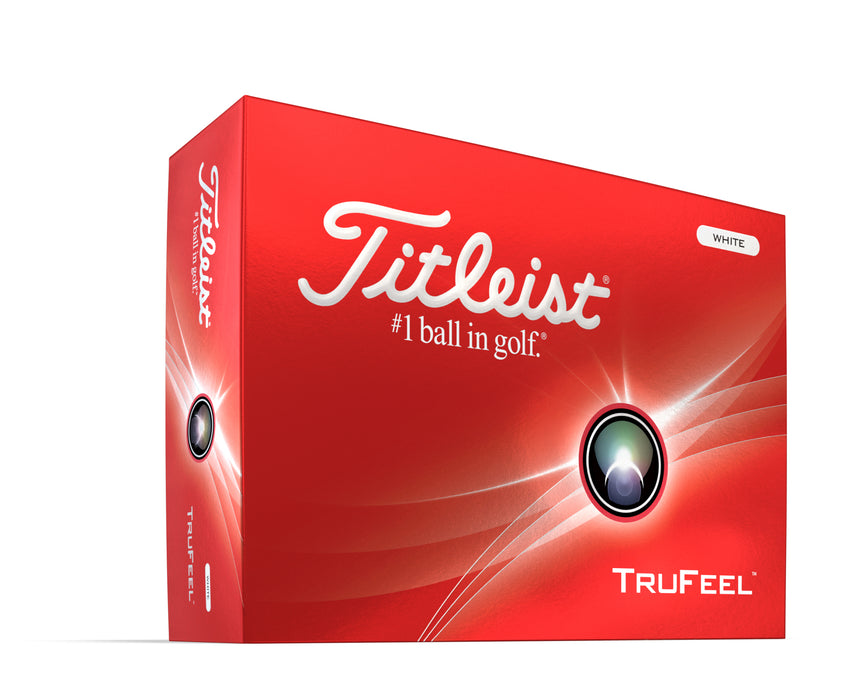 New Titleist TruFeel - Dozen -White