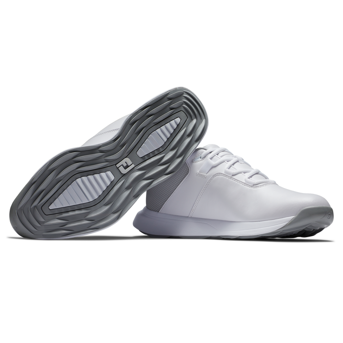 FootJoy ProLite Spikeless Men's Golf Shoes - White/Grey