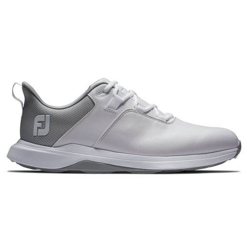 FootJoy ProLite Spikeless Men's Golf Shoes - White/Grey