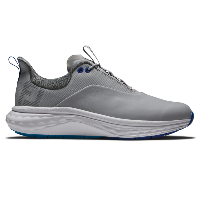 FootJoy Quantum Mens Golf Shoes - Grey/White/Blue