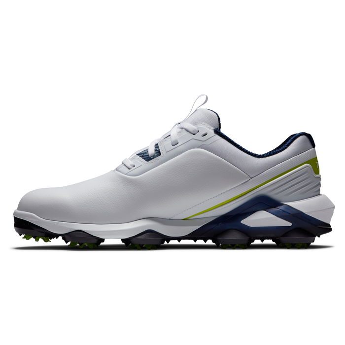 FootJoy Tour Alpha Golf Shoes - White/Navy/Lime