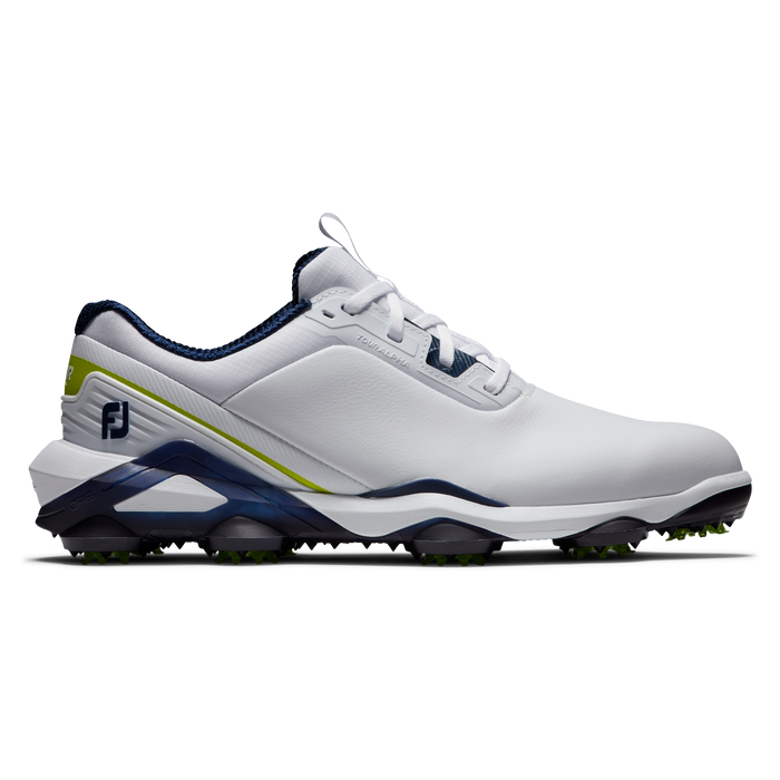 FootJoy Tour Alpha Golf Shoes - White/Navy/Lime