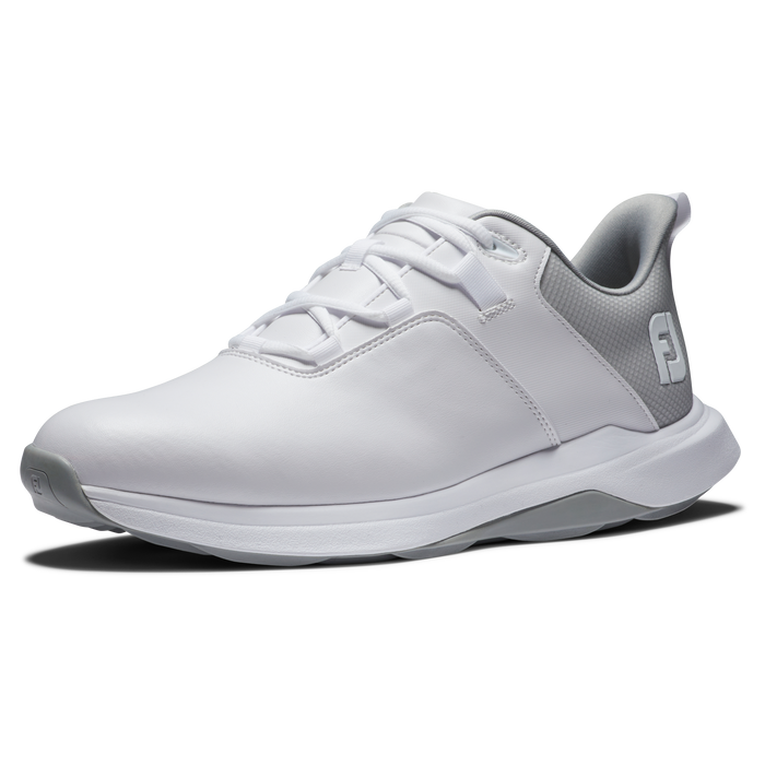 FootJoy ProLite Spikeless Men's Golf Shoes - White/Grey