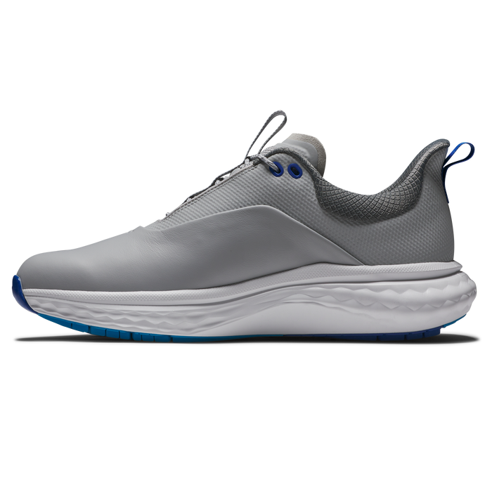 FootJoy Quantum Mens Golf Shoes - Grey/White/Blue