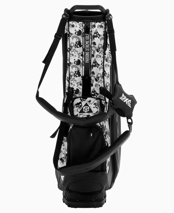 PXG Darkness Skull Camo Lightweight Golf Stand Bag - Camo/Black