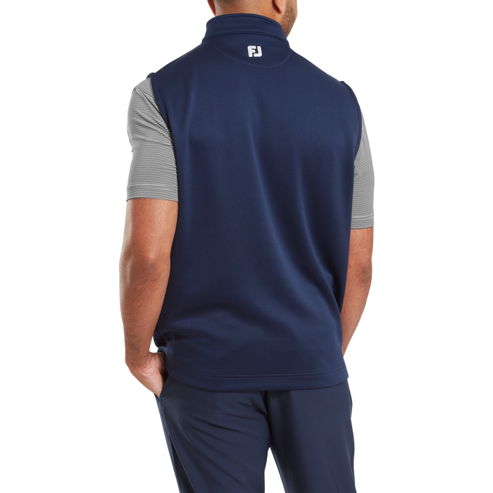 FootJoy Half Zip Golf Vest - Navy
