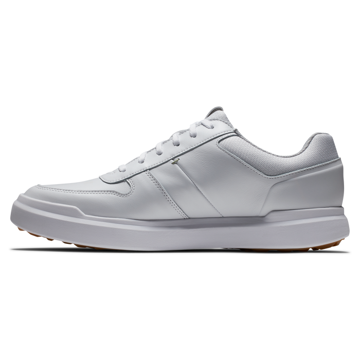FootJoy Contour Casual Men's Spikeless Golf Shoes - White
