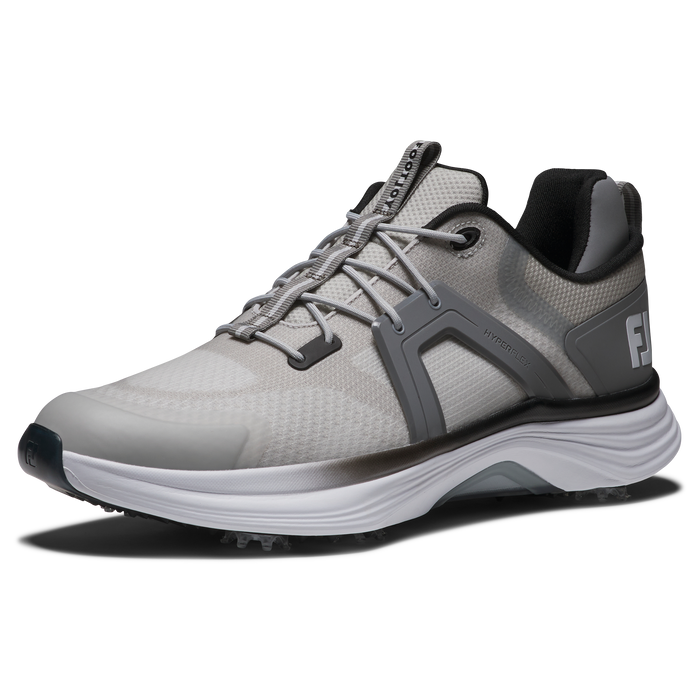 FootJoy HyperFlex Golf Shoes - Grey/White/Charcoal