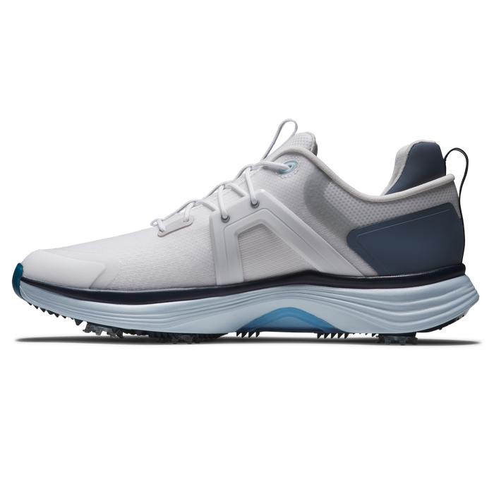 FootJoy HyperFlex Golf Shoes - White/Slate/Blue