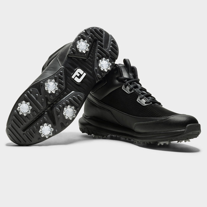 FootJoy Stormwalker Men's Golf Boot - Black - pair