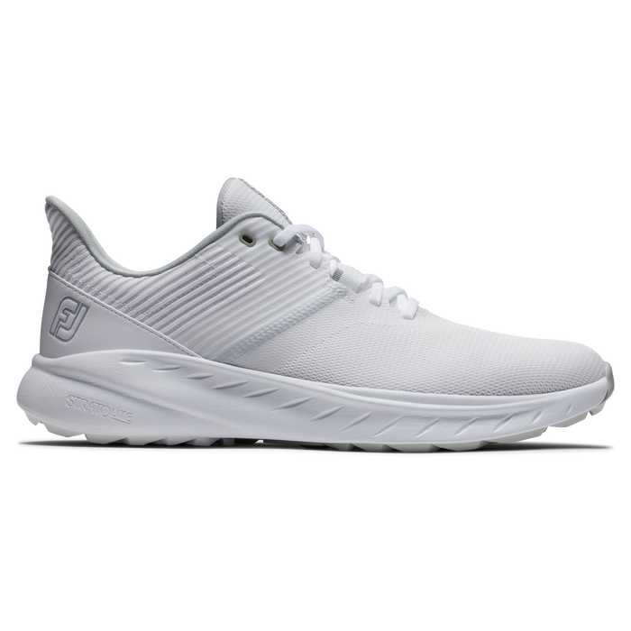 FootJoy Flex Spikeless Men's Golf Shoes 56286 - White/Grey