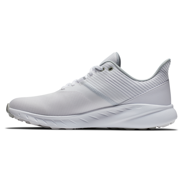 FootJoy Flex Spikeless Men's Golf Shoes 56286 - White/Grey