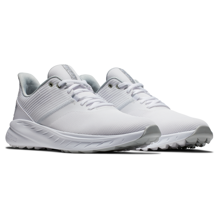 FootJoy Flex Spikeless Men's Golf Shoes 56286 - White/Grey