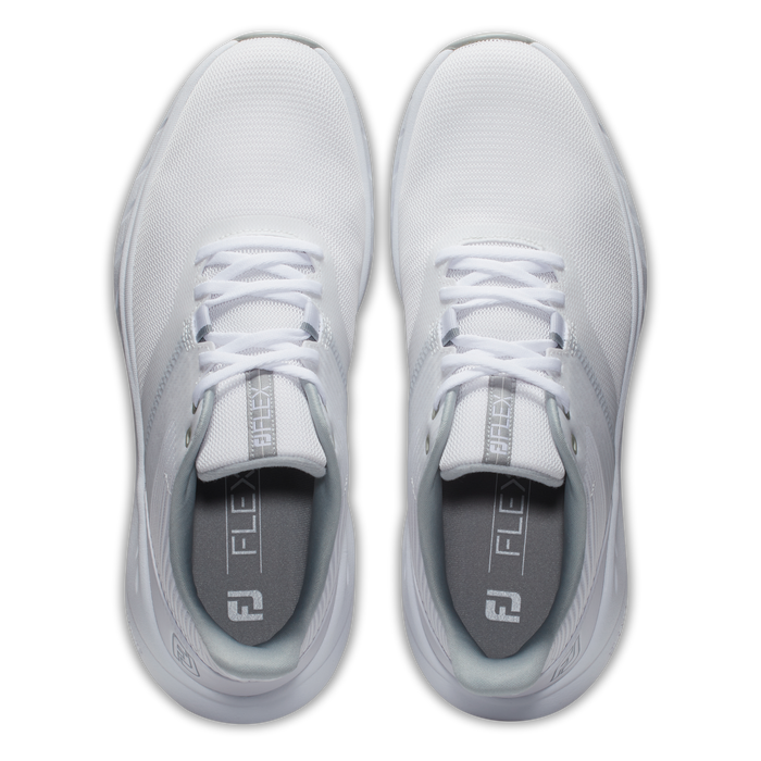 FootJoy Flex Spikeless Men's Golf Shoes 56286 - White/Grey