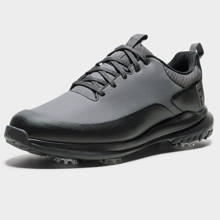 FootJoy Tour Rival Men's Golf Shoes - Charcoal/Grey/Black hero image