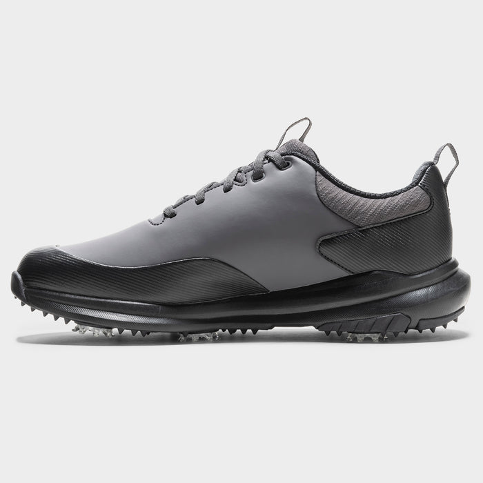 FootJoy Tour Rival Men's Golf Shoes - Charcoal/Grey/Black - Insides right foot