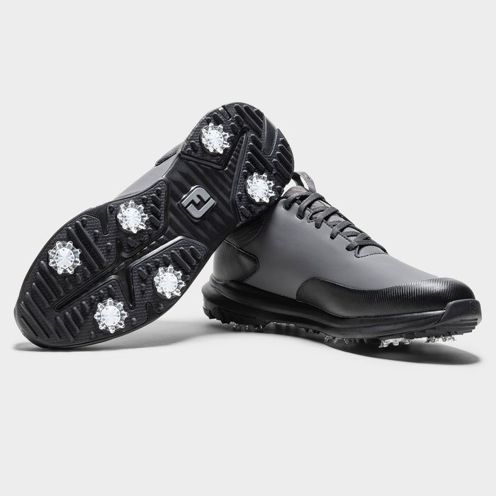 FootJoy Tour Rival Men's Golf Shoes - Charcoal/Grey/Black - Pair