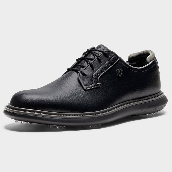 FootJoy Traditions Blucher Mens Golf Shoes - Black