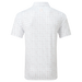 FootJoy The 19th Hole Print Lisle Golf Polo Shirt - White