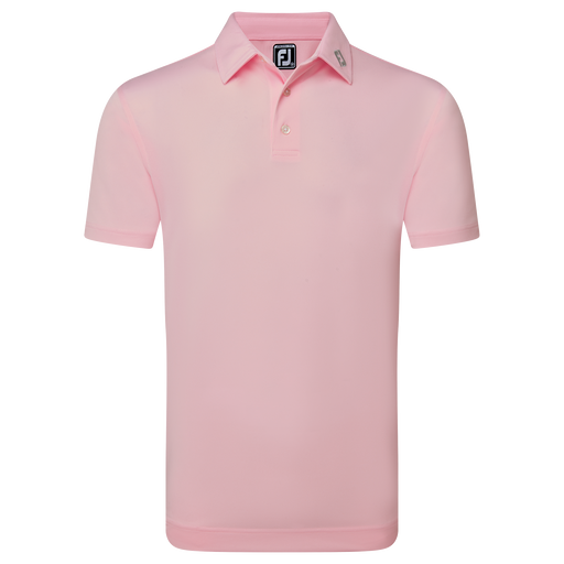 FootJoy Stretch Pique Solid Golf Shirt - Light Pink