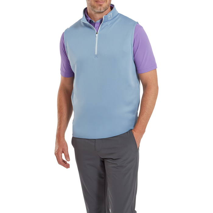 FootJoy Half Zip Golf Vest - Storm