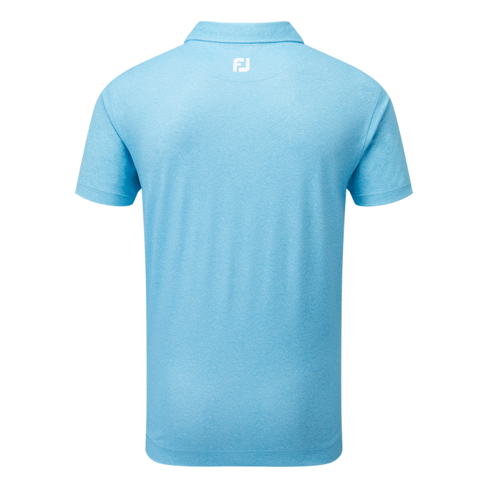 FootJoy Textured Print with Parachute Trim Men's Golf Polo