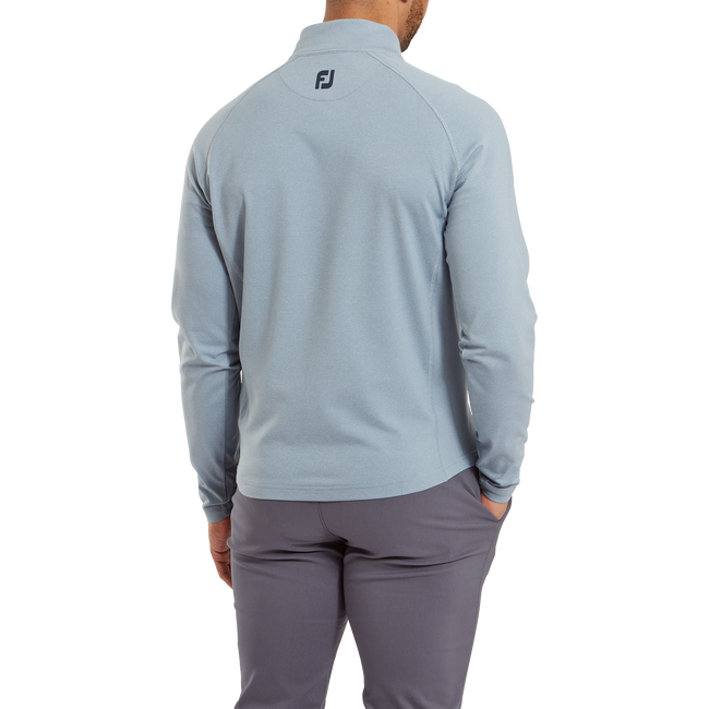 FootJoy ThermoSeries Brushed Back Golf Mid layer Colour - Heather Grey