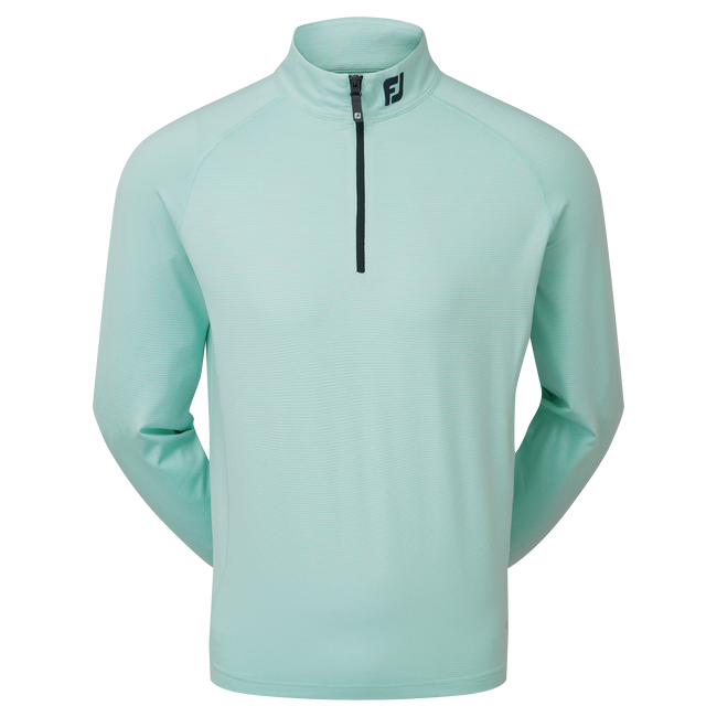 FootJoy ThermoSeries Brushed Back Golf Mid layer Colour - Heather Sea Glass