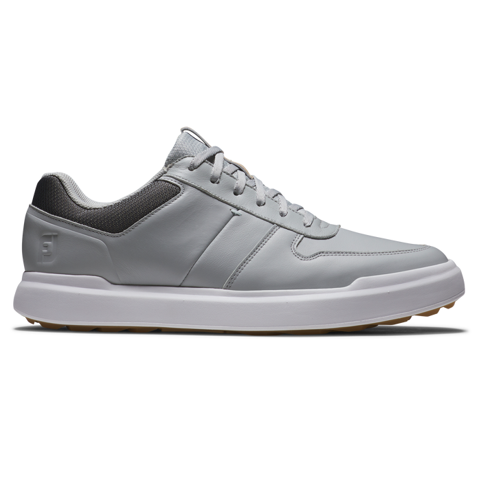 FootJoy Contour Casual Men's Spikeless Golf Shoes 54380 - Grey/Grey/White