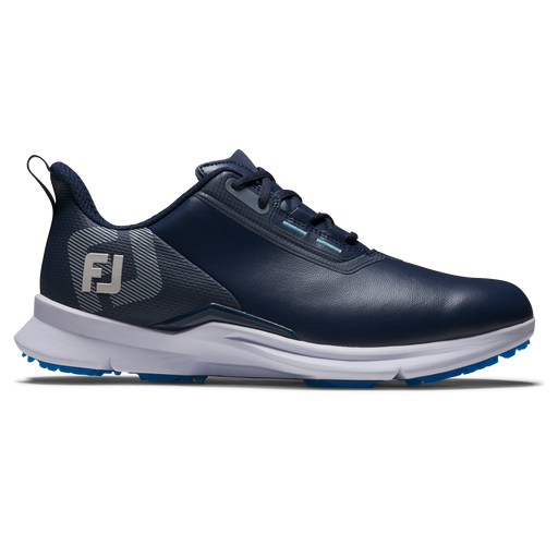 FootJoy Fuel Spikeless Golf Shoes - Navy/White/Blue