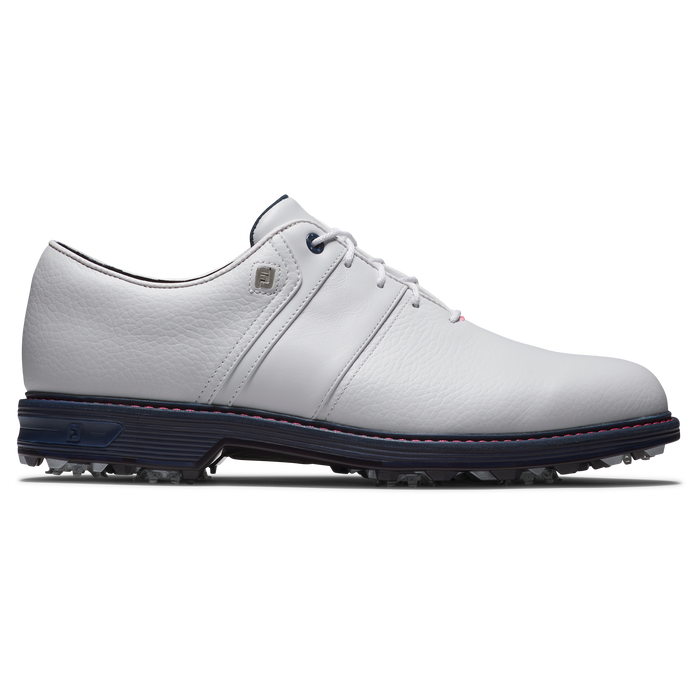FootJoy Premiere Series Packard Golf Shoes - White/Navy/Pink