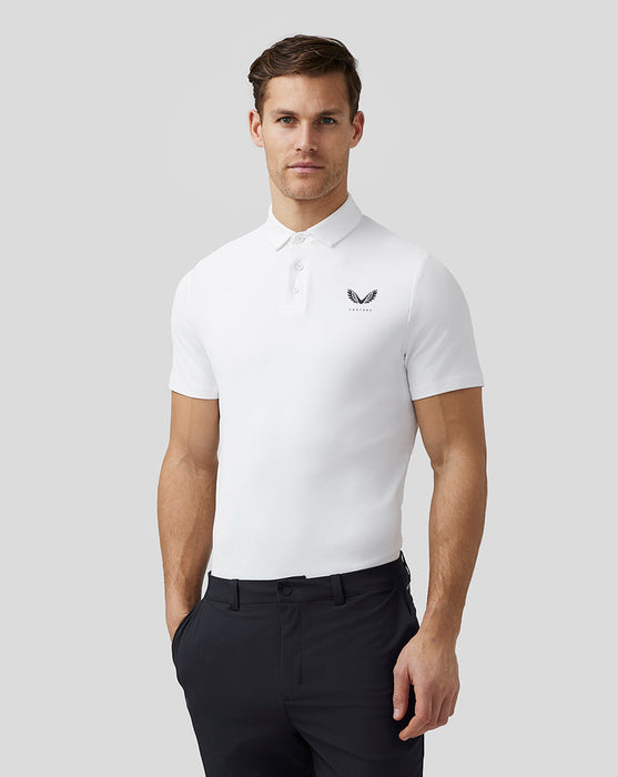 Castore Essential Golf Polo Shirt - White