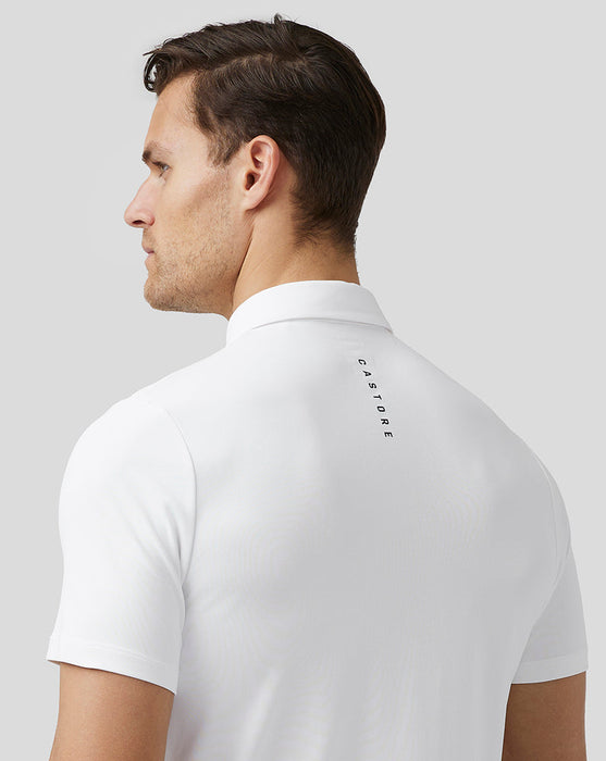 Castore Essential Golf Polo Shirt - White