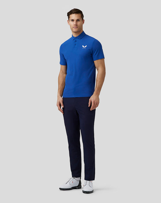 Castore Essential Golf Polo Shirt - Royal Blue