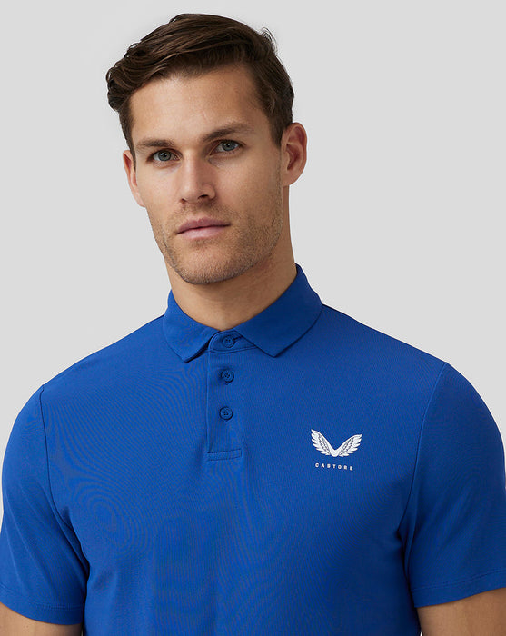 Castore Essential Golf Polo Shirt - Royal Blue