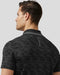 Castore Printed Tech Golf Polo Shirt - Black