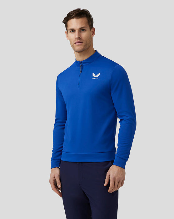 Castore Golf Club Classic Quarter Zip Men's Sweatshirt - Royal Blue