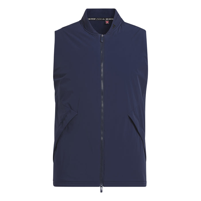 adidas Ultimate365 Tour Frostguard Full-Zip Padded Vest Colour - Collegiate Navy