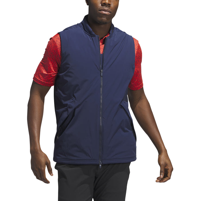 adidas Ultimate365 Tour Frostguard Full-Zip Padded Vest  Colour - Collegiate Navy