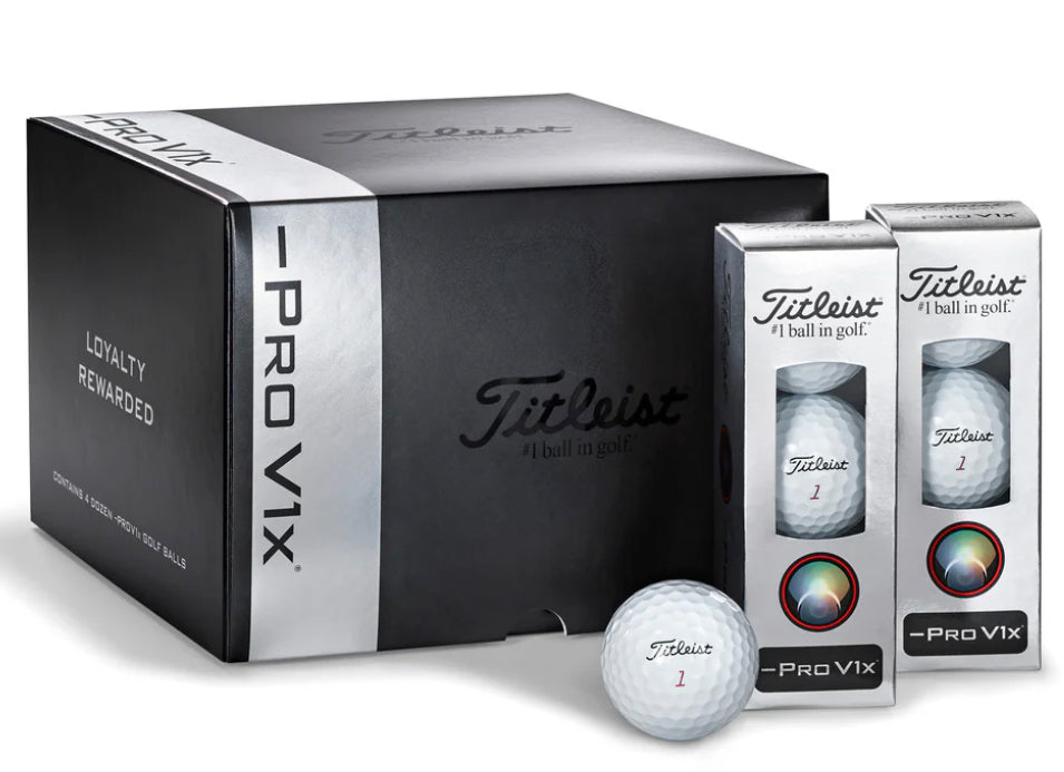 Titleist Pro V1 4 for 3 Loyalty Box Golf Balls - 2024