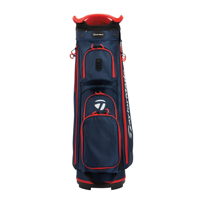 Taylormade pro cart golf bag navy & red