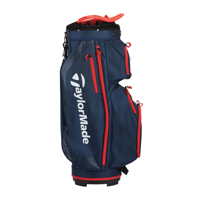 Taylormade pro cart golf bag navy & red