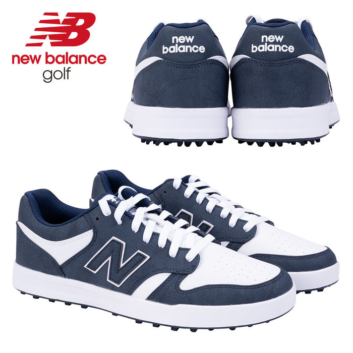 New Balance 480 SL Men's Spikeless Golf Shoes - Navy/White 2025
