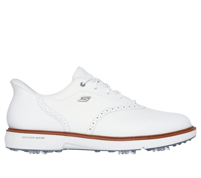Skechers Go Golf Prestige Mens Spiked Golf Shoes - White