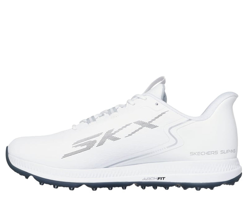 Skechers Go Golf Elite 6 Mens Spiked Golf Shoes - White