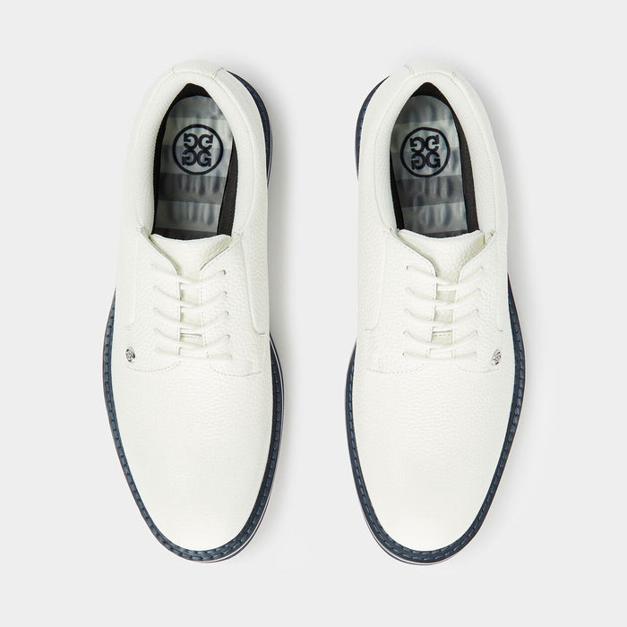 G/FORE Gallivanter Pebble Leather Golf Shoes - Snow/Twilight
