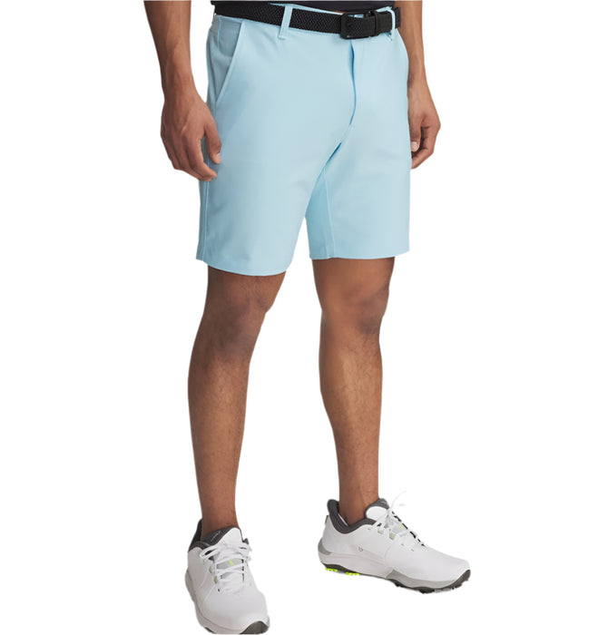 Under Armour Drive Tapered Men's Golf Shorts - Stream/Halo Grey