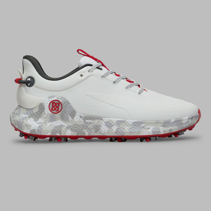 G/FORE MG4+ O2 G/LOCK Camo Men's Golf Shoes - Snow/Charcoal