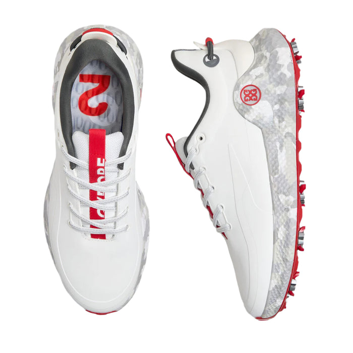 G/FORE MG4+ O2 G/LOCK Camo Men's Golf Shoes - Snow/Charcoal