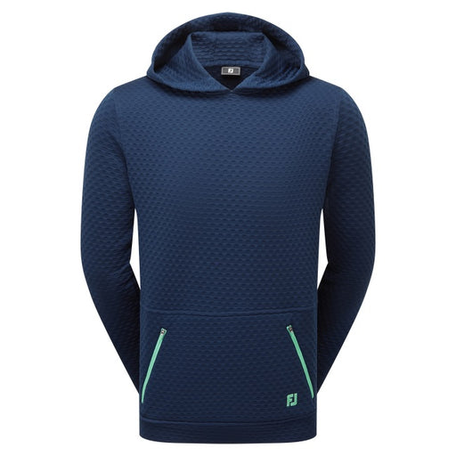 FootJoy Textured Knit Golf Hoodie - Navy